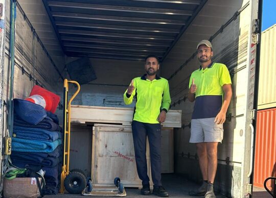 Quick Shift movers at work